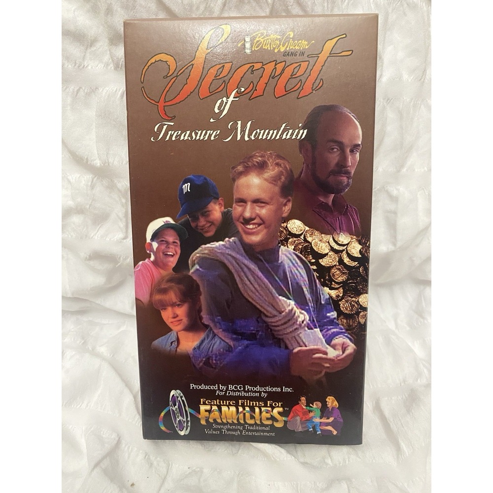 The Buttercream Gang Secret Of Treasure Mountain Future Films For Families VHS